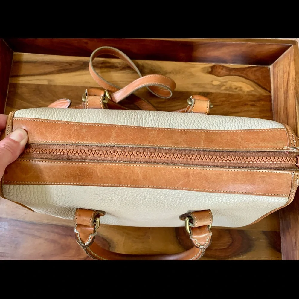 Dooney & Bourke Vintage Leather Satchel - Picture 15 of 16